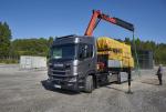 Scania G 410 6x2 Flatbed with Crane 2017 года